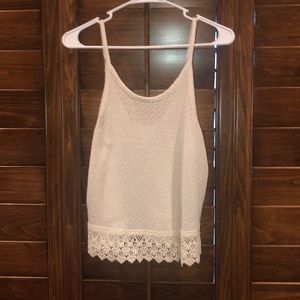 Knitted tank top